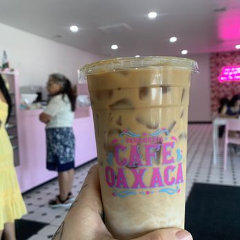 Panaderia Cafe Oaxaca - iced latte with oat milk :) - Bakeries Near Me - Clovis, California Panaderia Cafe Oaxaca - iced latte with oat milk :) - Bakeries Near Me - Clovis, California