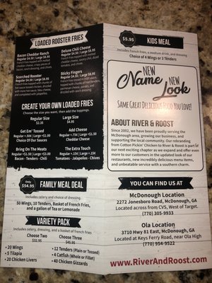 Menu photo 2 River & Roost McDonough, GA