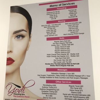 Yodi Threading Spa - Prices as of 2/19 - Skin Care Near Me - Miami, Florida