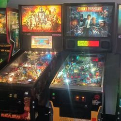 Joystick Junction - Not pictured: Godzilla pinball