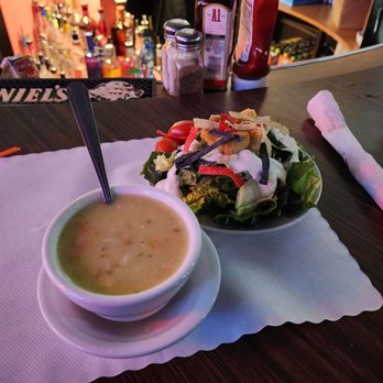 AA Bar & Grill - The "to die for" chicken dumpling soup and salad. - Steakhouses Near Me - Eureka, California AA Bar & Grill - The "to die for" chicken dumpling soup and salad. - Steakhouses Near Me - Eureka, California