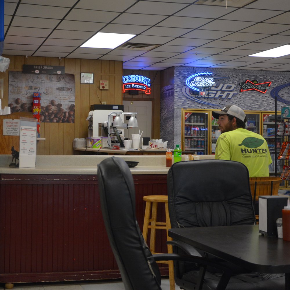 Barkers Log Cabin Grocery - Another view of Front Counter from Dining Area - Grocery Near Me - Harmony, North Carolina
