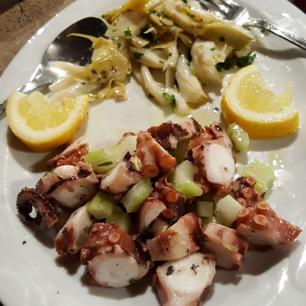 Maratea La Pearla - Octopus and squid. - Seafood Near Me - Maratea, PZ