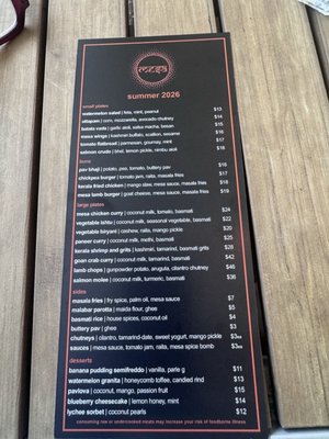 Menu photo 4 Mesa Jacksonville, FL Menu photo 4 Mesa Jacksonville, FL