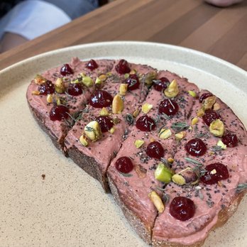 Manhattan Beach Post - Chicken Liver Toast - New American Near Me - Manhattan Beach, California Manhattan Beach Post - Chicken Liver Toast - New American Near Me - Manhattan Beach, California