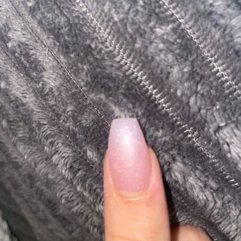 Mod Nailspa - comparing my left thumb with my right - Nail Salons Near Me - Manhattan Beach, California Mod Nailspa - comparing my left thumb with my right - Nail Salons Near Me - Manhattan Beach, California