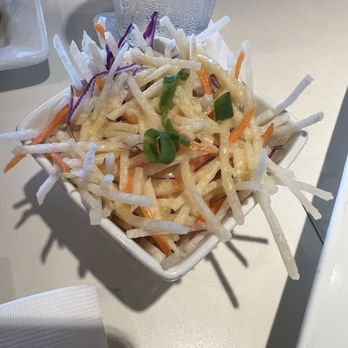 Hilo Bay Cafe - Jicama-Lilikoi slaw - New American Near Me - Hilo, Hawaii Hilo Bay Cafe - Jicama-Lilikoi slaw - New American Near Me - Hilo, Hawaii