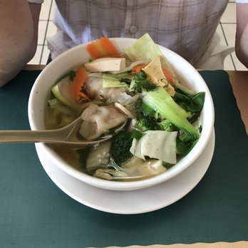 Happy Veggie - Redondo Beach, CA | Order Food Online | Clorder - Small wonton soup - Vegetarian Near Me - Redondo Beach, California