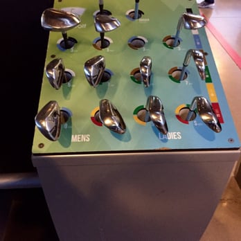 Topgolf - Golf clubs at each station - Golf Near Me - The Colony, Texas Topgolf - Golf clubs at each station - Golf Near Me - The Colony, Texas