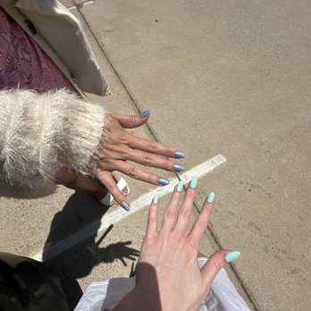 Modern Nails & Spa - gorgeous blue nails!!! - Nail Salons Near Me - Edmond, Oklahoma Modern Nails & Spa - gorgeous blue nails!!! - Nail Salons Near Me - Edmond, Oklahoma