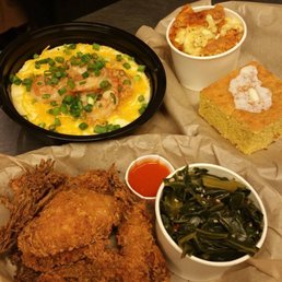 a variety of fried food items a variety of fried food items