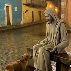 St Mary's Catholic Church - Dog loving the safety and love off Jesus