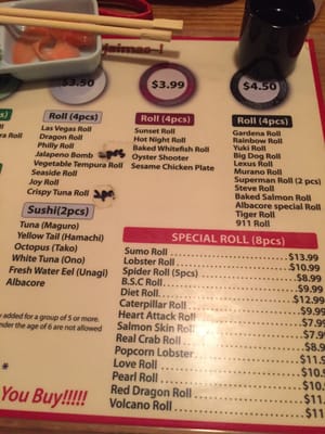 Menu photo 8 Sushi Sumo Gardena, CA