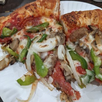 Marco's Pizza - Their deluxe - Pizza Near Me - Rocklin, California