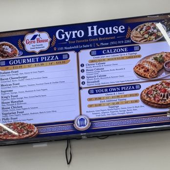 Gyro House - Menu - Mediterranean Near Me - Clarksville, Tennessee Gyro House - Menu - Mediterranean Near Me - Clarksville, Tennessee