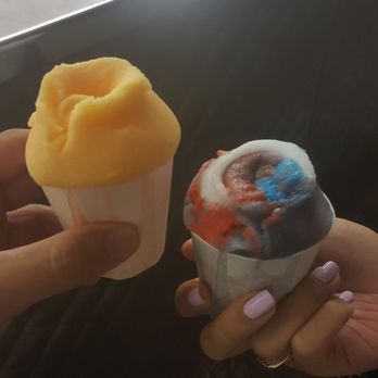 The Lemon Ice King - Mango and rainbow - Ice Cream & Frozen Yogurt Near Me - Corona, New York