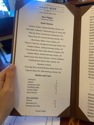 Menu photo 5 Spencer's for Steaks and Chops Seattle, WA