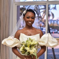 Aaris Knoelle Designs - Custom Wedding Gown Sleeves made by me; detachable