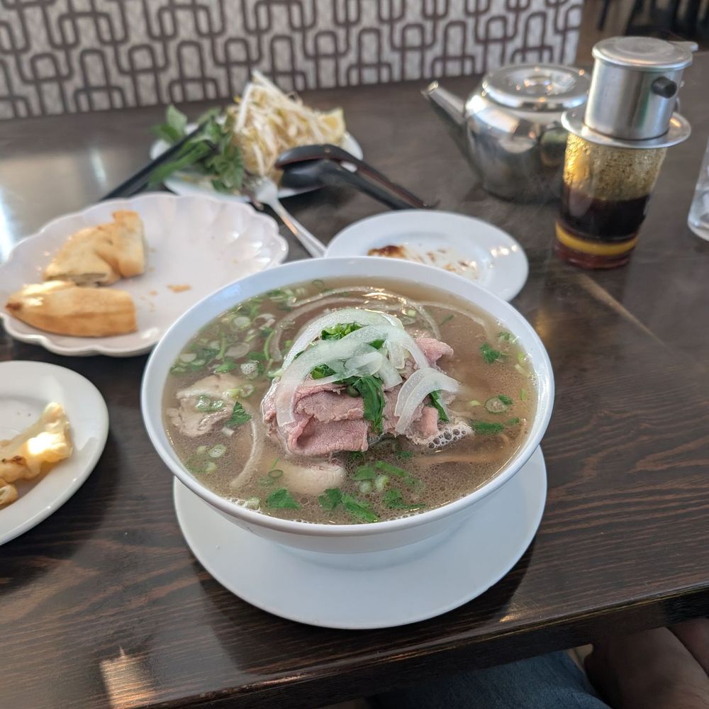 Rice King Restaurant - Rare beef pho soup - Vietnamese Near Me - Edmonton, Alberta