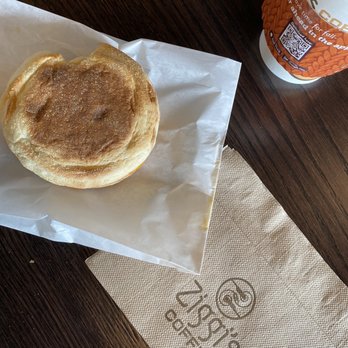 Ziggi's Coffee - Breakfast - sausage egg and cheese sandwich with a chai latte - Coffee & Tea Near Me - Arvada, Colorado Ziggi's Coffee - Breakfast - sausage egg and cheese sandwich with a chai latte - Coffee & Tea Near Me - Arvada, Colorado