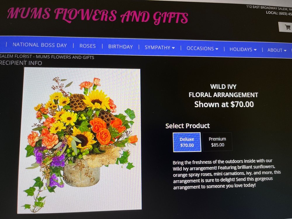 MUMS FLOWERS AND GIFTS Updated September 2024 14 Photos 112 E