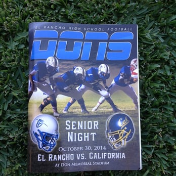 El Rancho High School - Photo taken 10/30/2014 - El Rancho Dons 48, California High Condors 14. - Middle Schools & High Schools Near Me - Pico Rivera, California El Rancho High School - Photo taken 10/30/2014 - El Rancho Dons 48, California High Condors 14. - Middle Schools & High Schools Near Me - Pico Rivera, California
