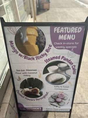 Menu photo 1 Patchmon's Thai Desserts & More Toronto, ON