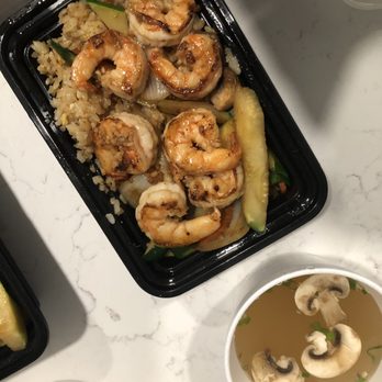 Okama - Lunch Special - Shrimp Hibachi w/ Fried Rice - Sushi Bars Near Me - Chula Vista, California