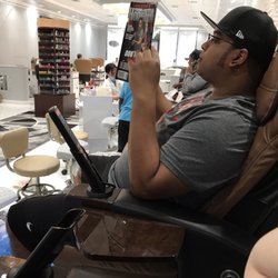 LD Nails & Spa - His first pedi