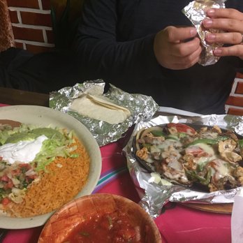 Los Patios - Chicken and steak fajitas - Mexican Near Me - Indianapolis, Indiana