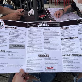 The Grind Mac and Cheese Burger Bar - Menu - Burgers Near Me - Martin, Tennessee