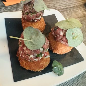 Darkroom - Wagyu Beef Tartare Bites - Wine Bars Near Me - Santa Ana, California Darkroom - Wagyu Beef Tartare Bites - Wine Bars Near Me - Santa Ana, California