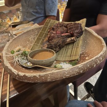 Zuma - Tomahawk Steak. Unbelievably tasty. - Japanese Near Me - Las Vegas, Nevada Zuma - Tomahawk Steak. Unbelievably tasty. - Japanese Near Me - Las Vegas, Nevada