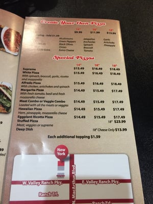 Menu photo 8 New York Pizza Irving, TX Menu photo 8 New York Pizza Irving, TX