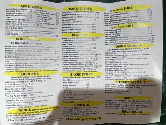 Menu photo 3 Roswell Apizza Center Roswell, NM