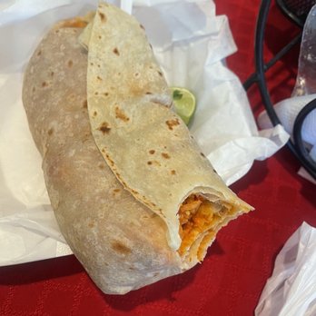 Loreto's Taco Shop - Spicy Shrimp Burrito - Mexican Near Me - Spring Valley, California