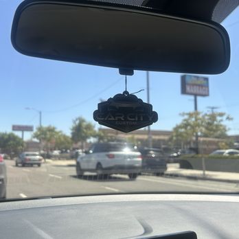 Car City Custom - Tint from inside - Car Window Tinting Near Me