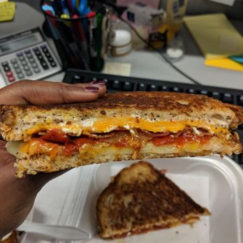Lolly's Food Trolley - Tried the Lolly's grilled cheese and while it was good, I don't know if I'd get it again. The consistency of the tomato jelly was weird. - Food Trucks Near Me