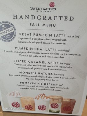 Menu photo 2 Sweetwaters Coffee & Tea Canton, MI Menu photo 2 Sweetwaters Coffee & Tea Canton, MI