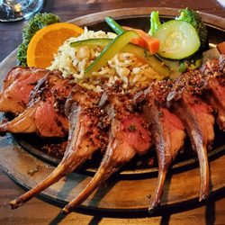 Millbrook Cafe - Rack of lamb