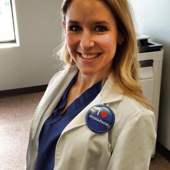ONE Med Spa - Nurse Practitioner, Bridget Molloy loved her Hydrafacial so much, that she rocked the I love Hydrafacial pin all day. Do love Hydrafacial? - Medical Spas Near Me - Plattsburgh, New York