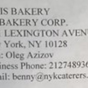 Patis Bakery - Business info that was in the window. 10/17/21 - Cafes Near Me - New York, New York Patis Bakery - Business info that was in the window. 10/17/21 - Cafes Near Me - New York, New York
