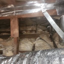 New insulation/radiant barrier New insulation/radiant barrier