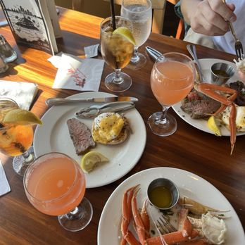 Bali Hai Restaurant - Round #1: Guava Mimosas and Iced Tea with Snow Crab Legs, Hand Carved Tri-Tip, Kalua Pork Benedict w/ Hollandaise, and Korean Short Ribs. - Asian Fusion Near Me - San Diego, California Bali Hai Restaurant - Round #1: Guava Mimosas and Iced Tea with Snow Crab Legs, Hand Carved Tri-Tip, Kalua Pork Benedict w/ Hollandaise, and Korean Short Ribs. - Asian Fusion Near Me - San Diego, California