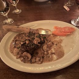 The Filet Mignon - minus around 4 carrot slices I ate before I remembered "PICTURES!"