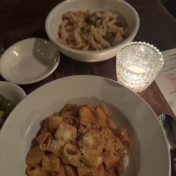 The Red Hen - Mezzi Rigatoni Pasta. Short rib pasta. - Italian Near Me - Washington, DC, District of Columbia The Red Hen - Mezzi Rigatoni Pasta. Short rib pasta. - Italian Near Me - Washington, DC, District of Columbia