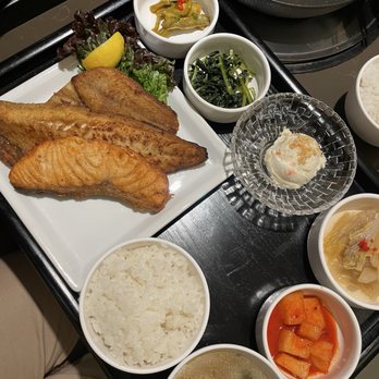 Gabin Korean Grill - Grilled fish lunch set - Korean Near Me - Los Angeles, California