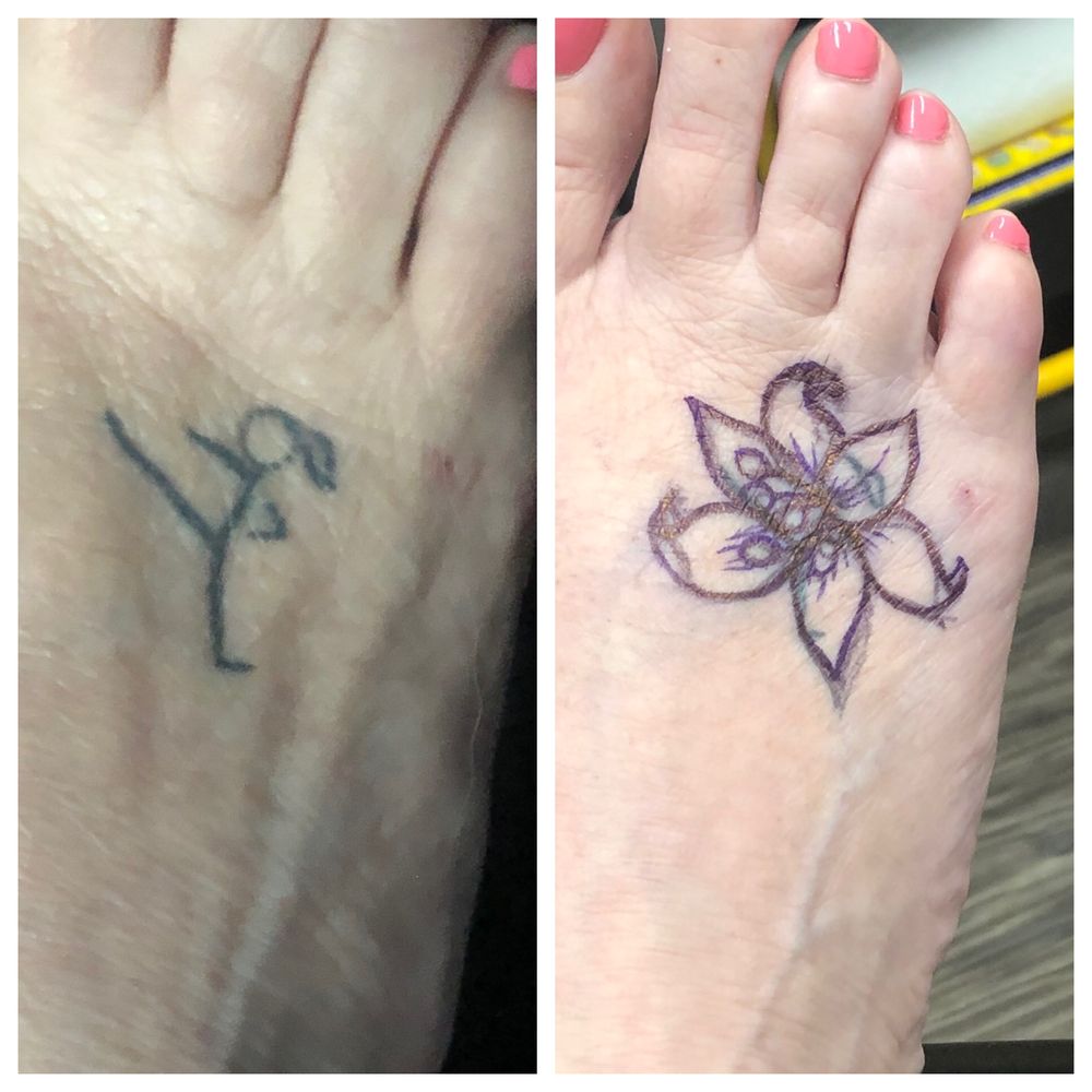 Rebel Muse Tattoo - Now you see it, now you don't! - Tattoo Near Me - Lewisville, Texas Rebel Muse Tattoo - Now you see it, now you don't! - Tattoo Near Me - Lewisville, Texas