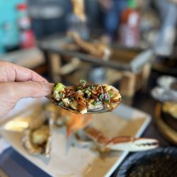 Com Nha Kitchen & Bar - Mussels with scallion oil
