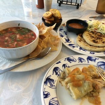 Flores Restaurant - Pupusas, cóctel de camarones (Salvadoran Shrimp Cocktail), and tamales - Salvadoran Near Me - Portland, Maine